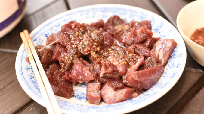 味付きシカ肉 味付きシカ肉