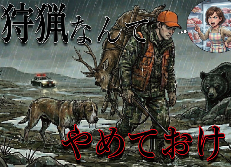 狩猟なんてやめておけ